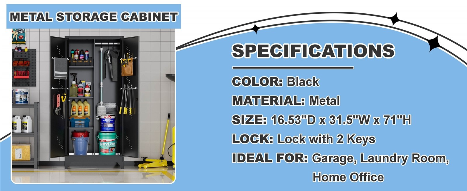 Tall Broom Storage Cabinet Tall Broom Storage Cabinet