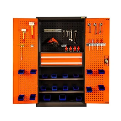 Cabinetau storio offer gyda droriau